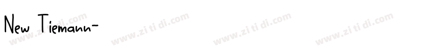 New Tiemann字体转换